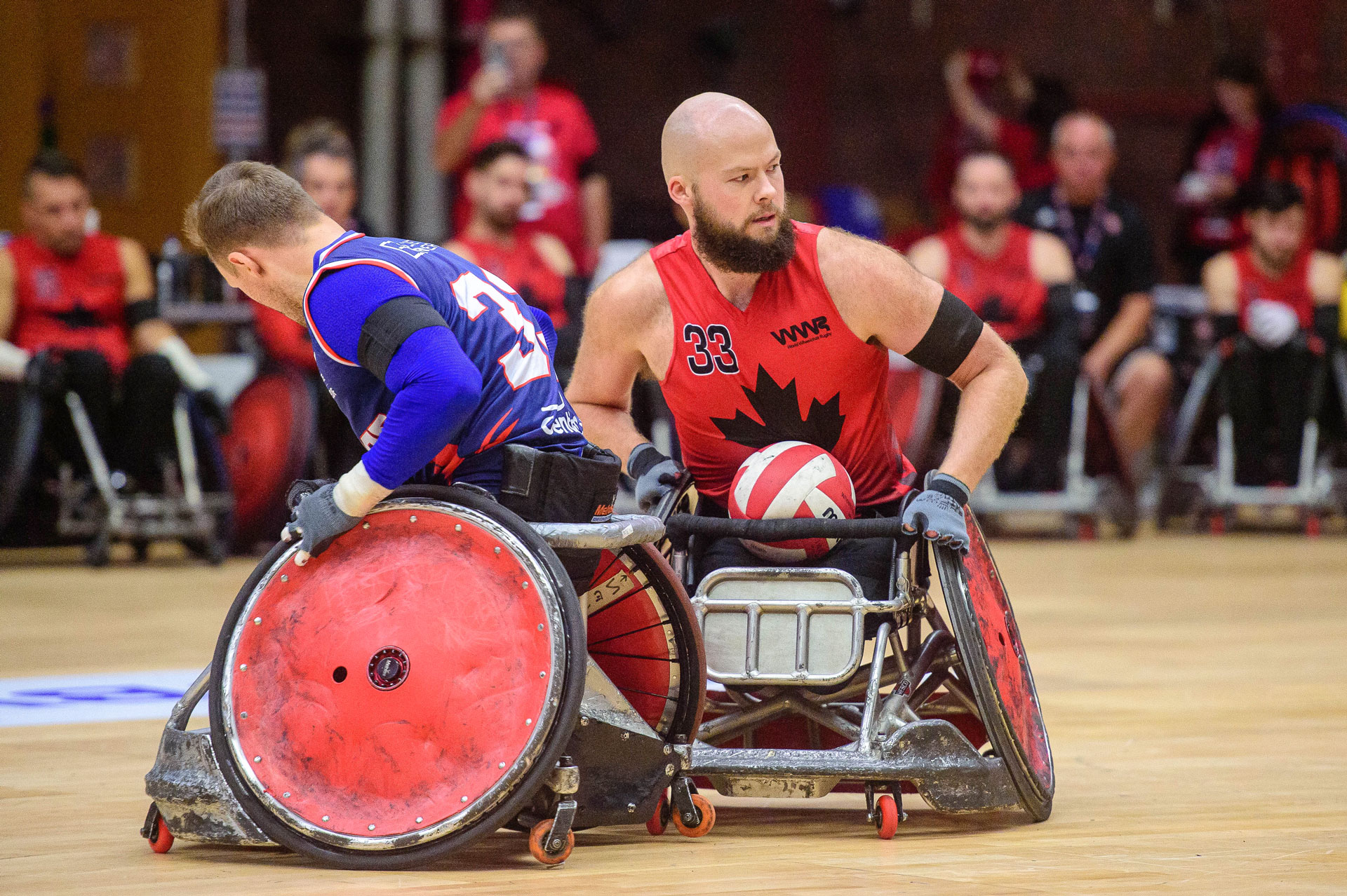Le Canada bat la France lors du match d'ouverture du Quad Nations
