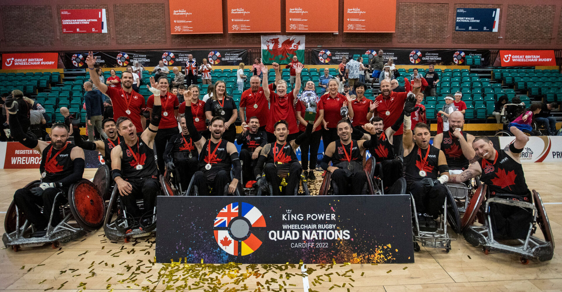Le Canada est parfait au tournoi Quad Nations et bat la Grande-Bretagne en finale