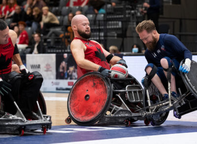 Une défaite déchirante pour le Canada en quart de finale du Championnat du monde de rugby en fauteuil roulant 2022  