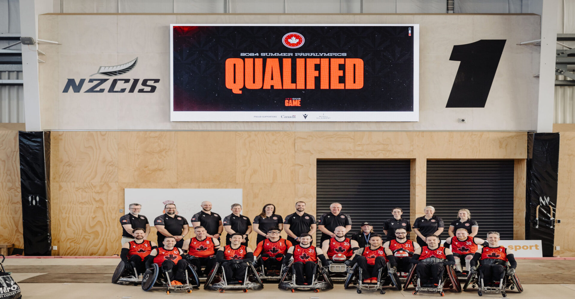 L’équipe canadienne de rugby en fauteuil roulant se qualifie pour les Jeux paralympiques d’été de 2024 